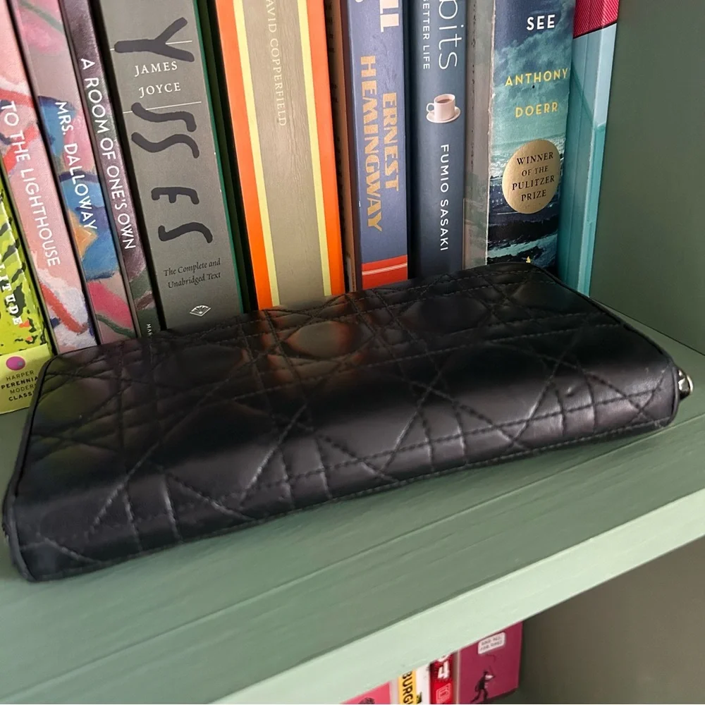 Lady Dior Voyageur Wallet Black - Picture 4 of 11